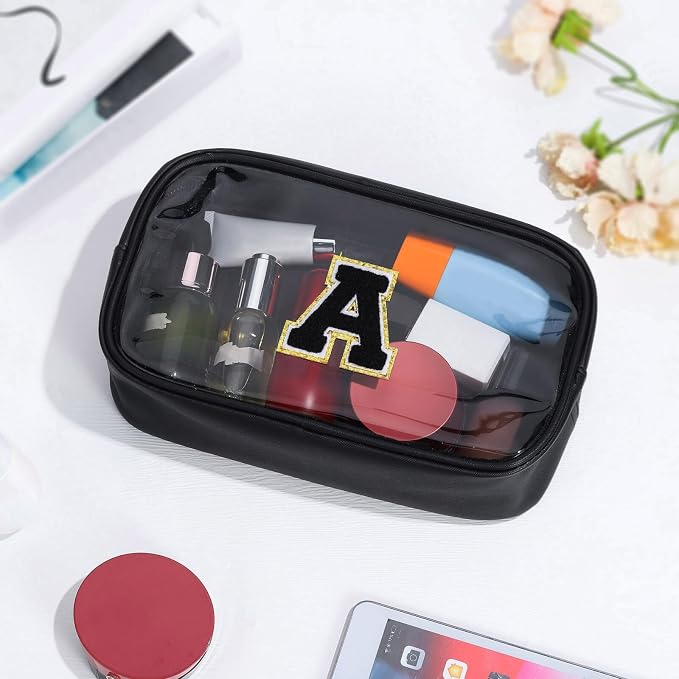 YOOLIFE Initial Travel Makeup Bag Pouch - Image 8