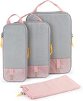 BAGSMART 6 Set /4 Set/2 Set Compression Packing Cubes by BAGSMART
