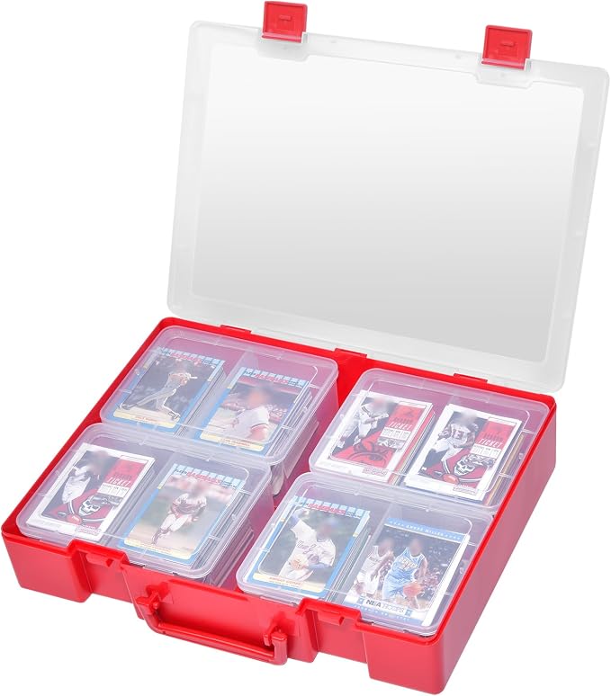 ALCYON 1600+ Baseball Card Storage Box, Sports Cards Holder Organizer Hard by ALCYON