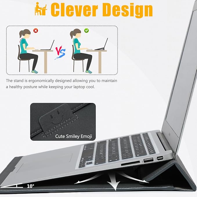 HYZUO 15 Inch Laptop Sleeve Case - Image 2