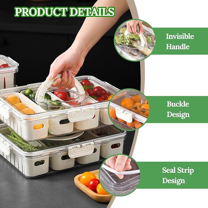 Salad Bar Containers for Fridge - Image 4
