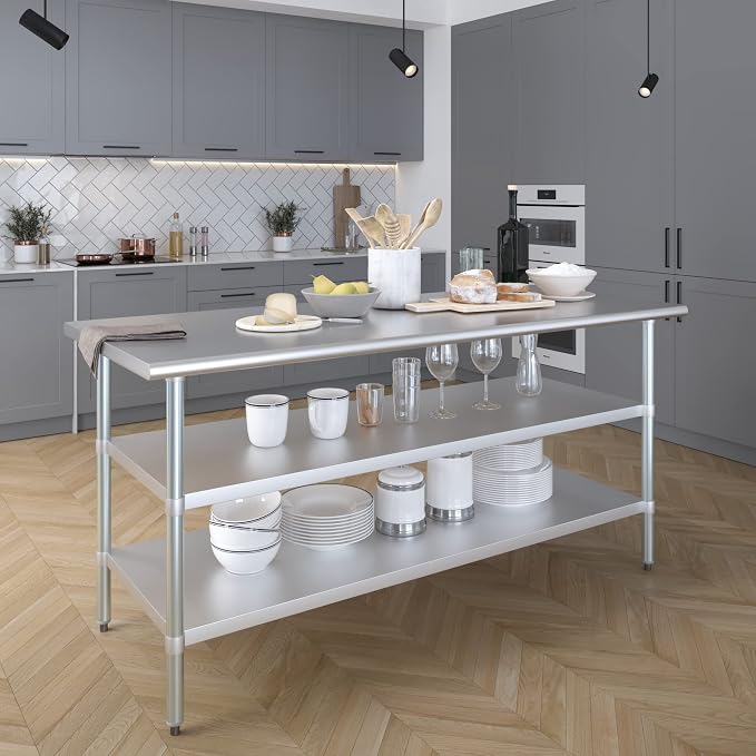 AmGood Stainless Steel Work Table - Image 6