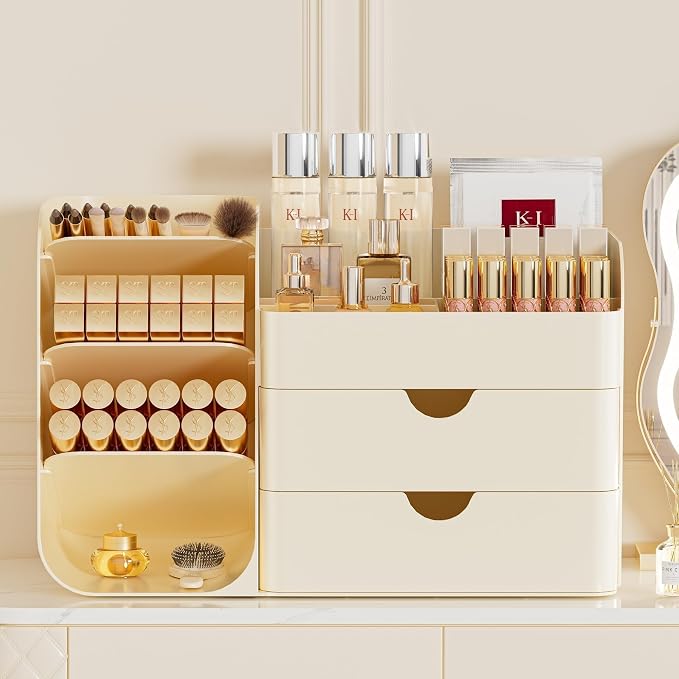 Makeup Organizer with Drawers, Large Capacity Countertop Organizer - Image 7