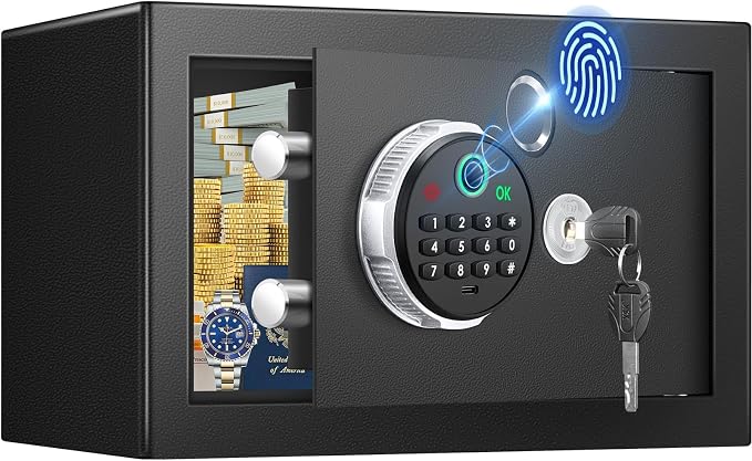 0.5 Cuft Biometric Safe Box by ACAITED