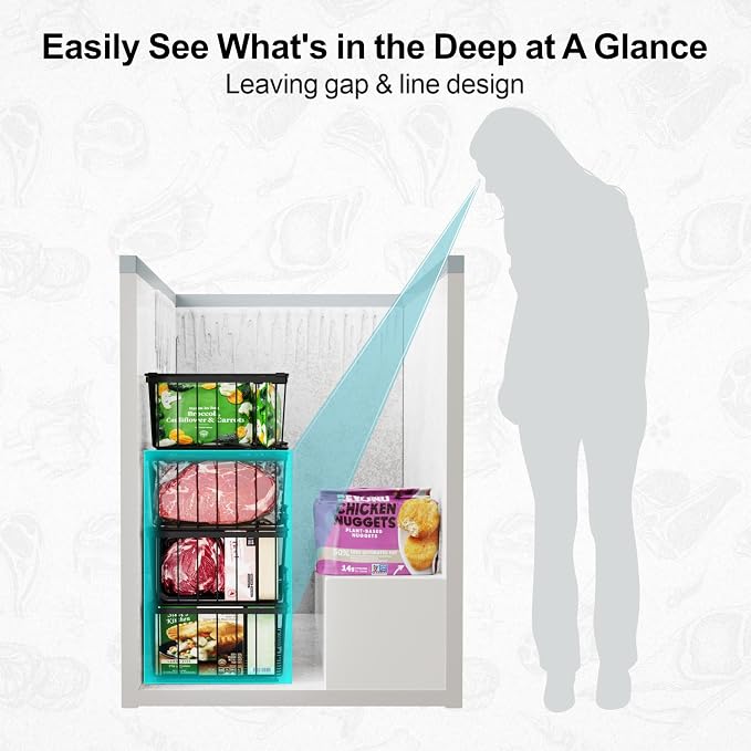 iSPECLE Chest Freezer Organizer - Image 6