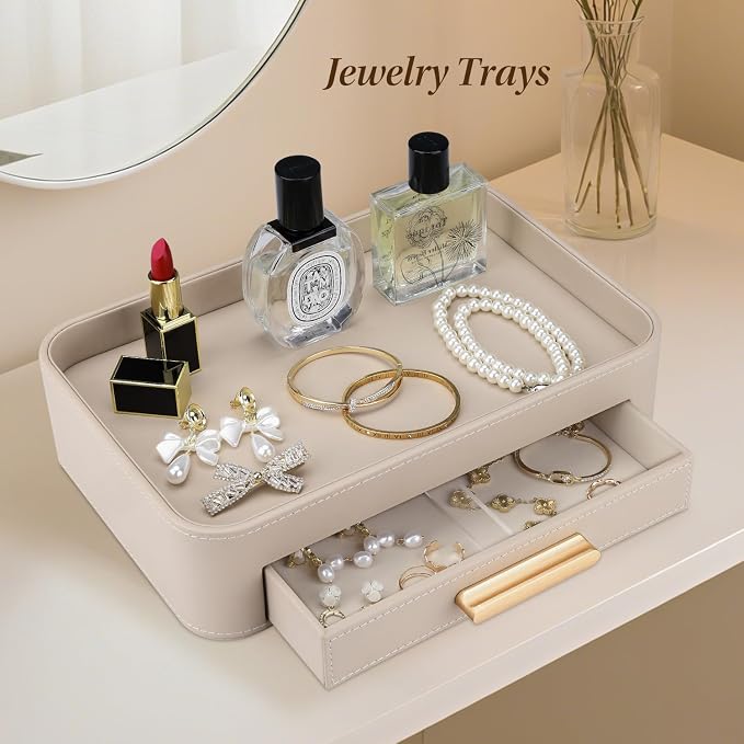 GORESE Valet Jewelry Tray Nightstand Organizer - Image 5