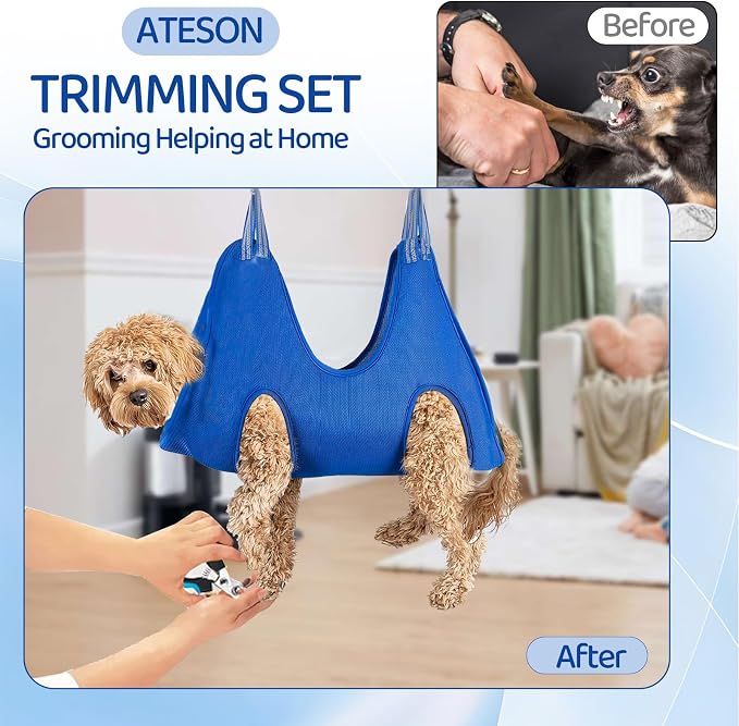 Pet Grooming Hammock for Small Dogs & Cats - Image 6