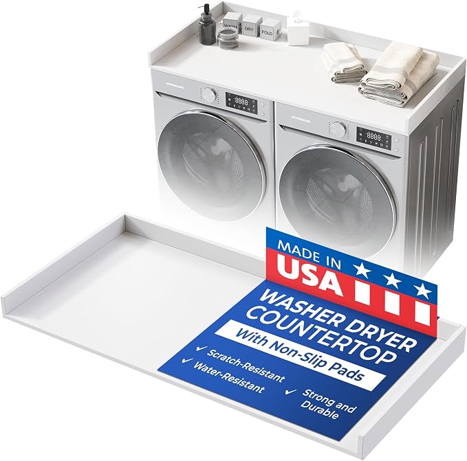 OfficeSimpli Large Washer Dryer Countertop 30 x 58 by OfficeSimpliUS