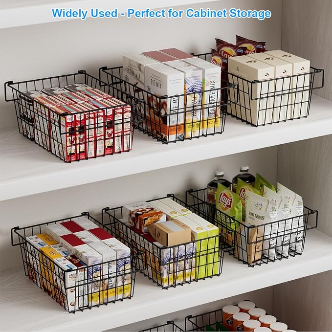 Orgneas Freezer Organizer Bins, Easy Reach From Bottom Freezer Storage Baskets - Image 5