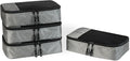 Amazon Essentials 4-Piece Packing Cubes Travel Accessories Set, Luggage by AmazonEssentials