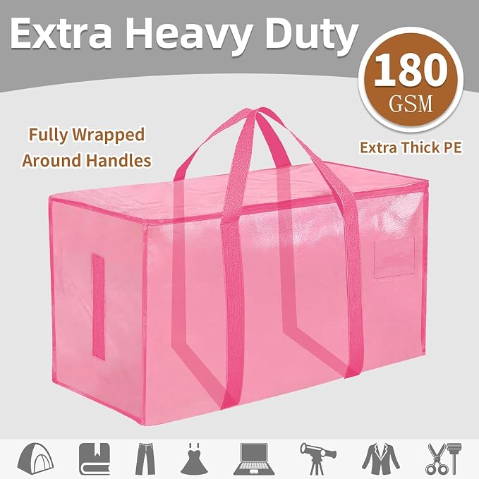 12 Pack-Extra Large Heavy Duty Moving Bags - Image 2