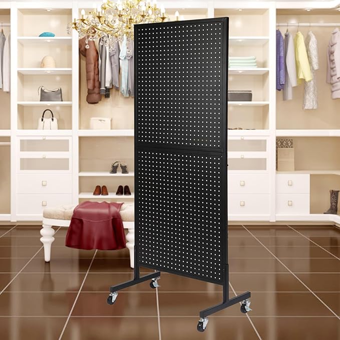 2'x 5' Standing Pegboard Display - Image 4