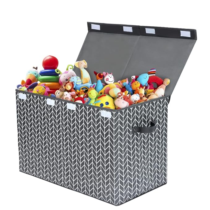 Mayniu Large Toy Box Chest Storage Bins by Mayniu