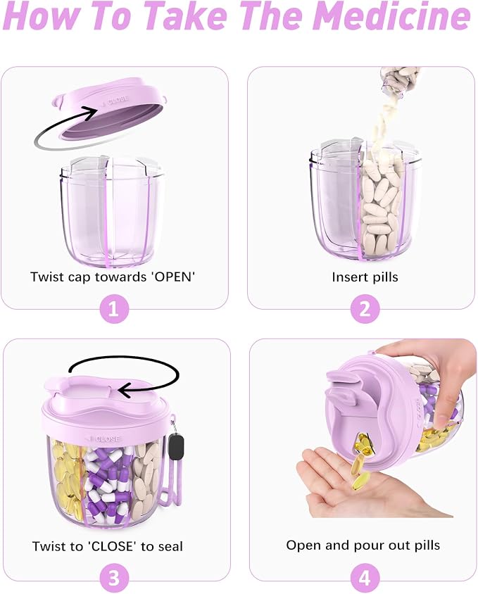 Pill Organizer, Pill Dispenser - Image 7