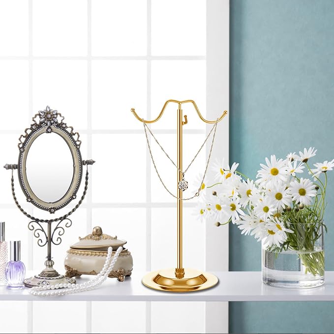 4 Pcs Purse Display Stand Adjustable Height Handbag Display Stand Metal Handbag - Image 7