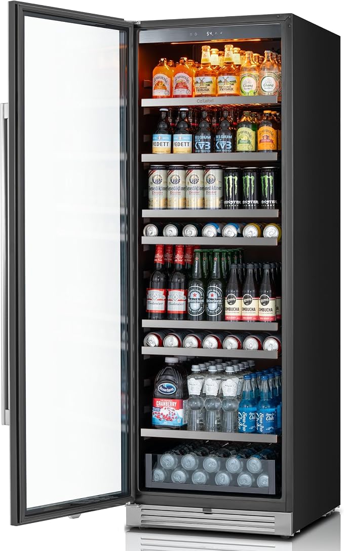 Ca'Lefort Beverage-Refrigerator 24 Inch, Tall Beverage Fridge Cellars Large Bar - Image 8