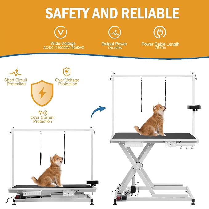 Electric Dog Grooming Table 50" - Image 3