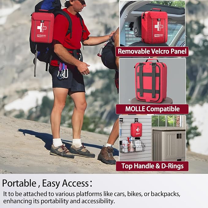 First Aid Trauma Kit, Comprehensive First Aid Kit - Image 5