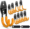 3-H Garage Wall Hooks 10 Pack, Garage Hooks Heavy Duty by 3-H
