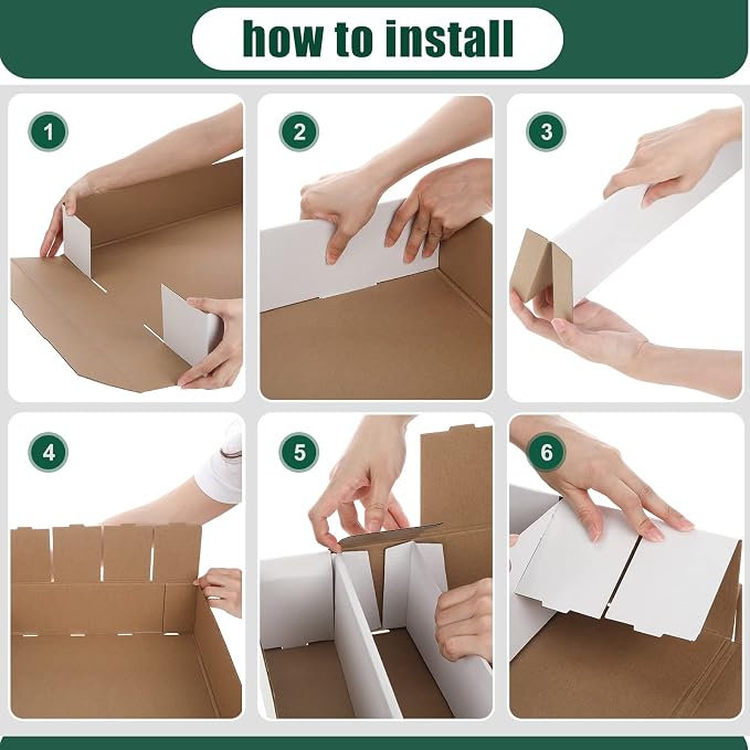 Yexiya 4 Pcs 5000 Count Card Storage Boxes - Image 5