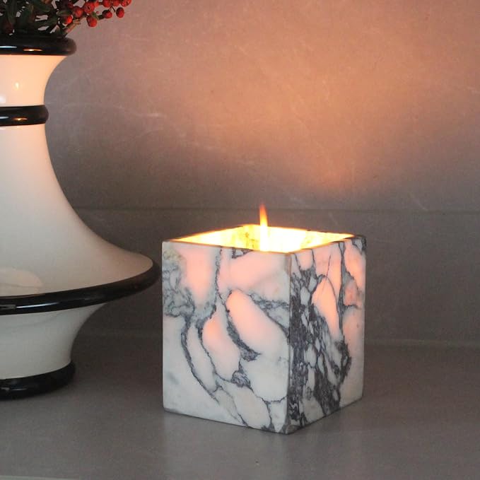 Genuine Calacatta Viola Marble Toothbrush Holders - Image 5