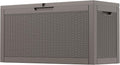 60 Gallon Outdoor Storage Deck Box Waterproof, Large Resin Storage Container by WTFGO