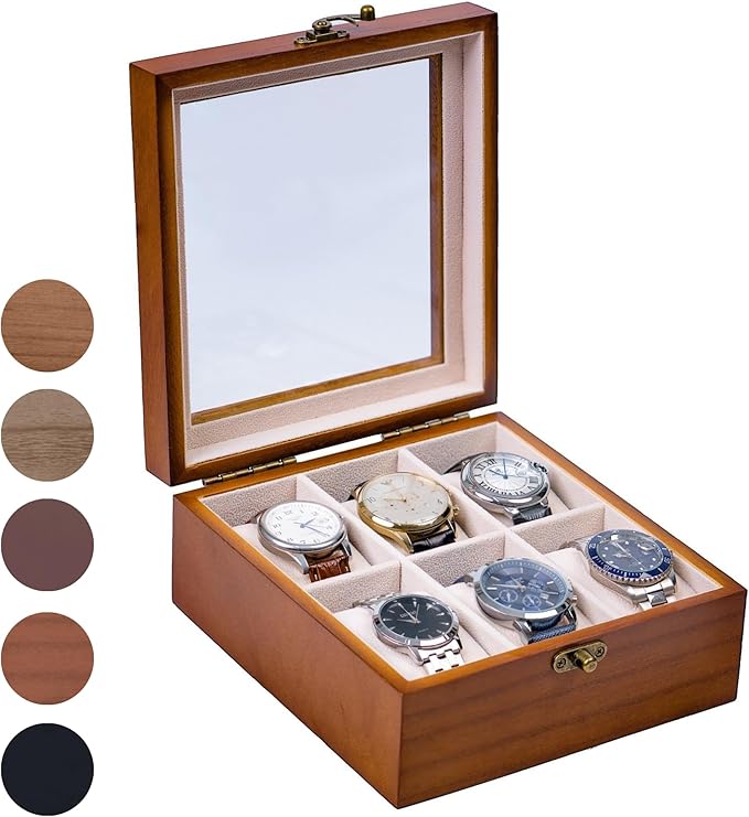 Watch Box, Watch Case for Men Women by ExperCity