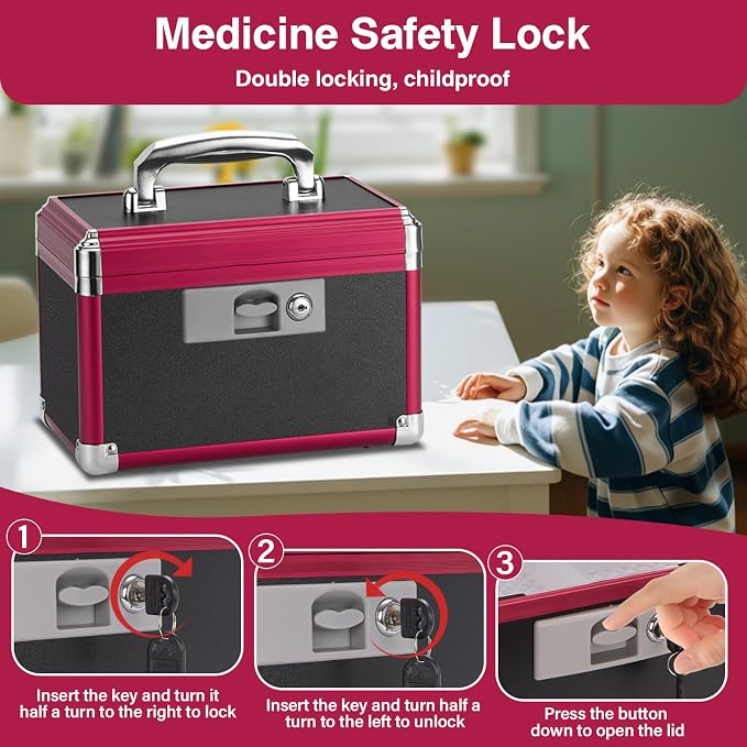 Medicine Lock Box for Safe Medication - Image 4