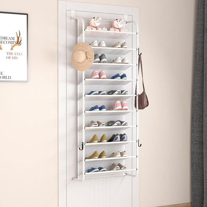 10 Tier Shoe rack Hanging Shoe Storage the door shoe rack - Image 5