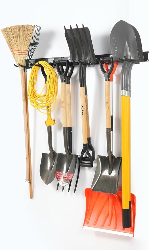 Garage Organization Wall Mount, 48inch Garden Tool Organizer - Image 6