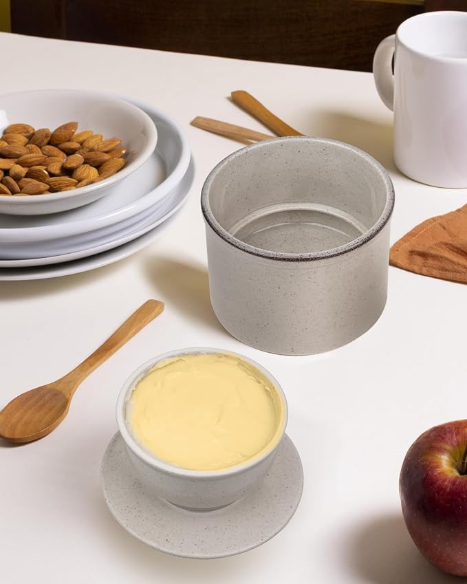 French Butter Dish, Butter Crock - Image 5