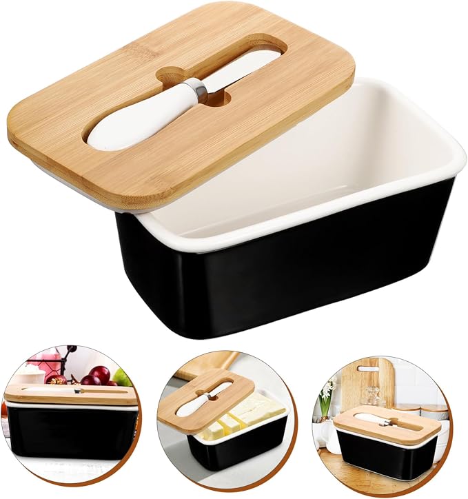 Healifty Ceramic Butter Box - Image 8