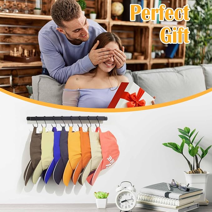 Hat Organizer Closet Organization Wall: 17 Inch Hat Holder - Image 9