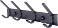 WEBI Coat Rack Wall Mounted, 4 Coat Hooks by WEBI