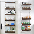 Over-The-Door Organizer – 6-Tier Wooden Pantry Storage Shelf by Unknown