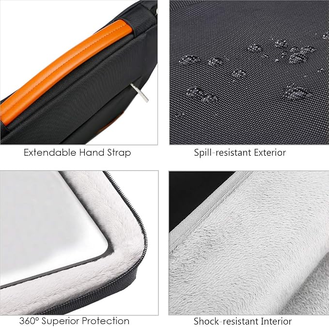 Lacdo 360° Protective Laptop Sleeve Case - Image 4