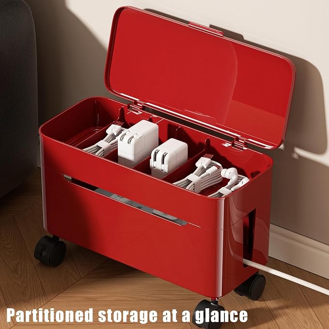 Cord Management Box, Wire Storage - Image 8