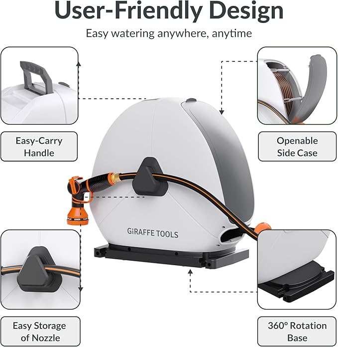 Giraffe Tools Retractable Hose Reel - Image 7
