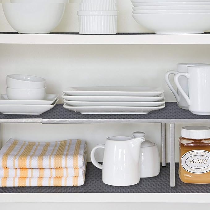 HooTown Shelf Liner Kitchen Cabinet Drawer Mats 23.6 Inch Wide x 393.7 Inch Long - Image 5