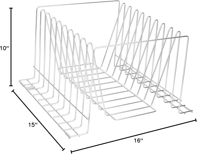 Thirteen Chefs Stainless Steel Cutting Board Rack - Image 9