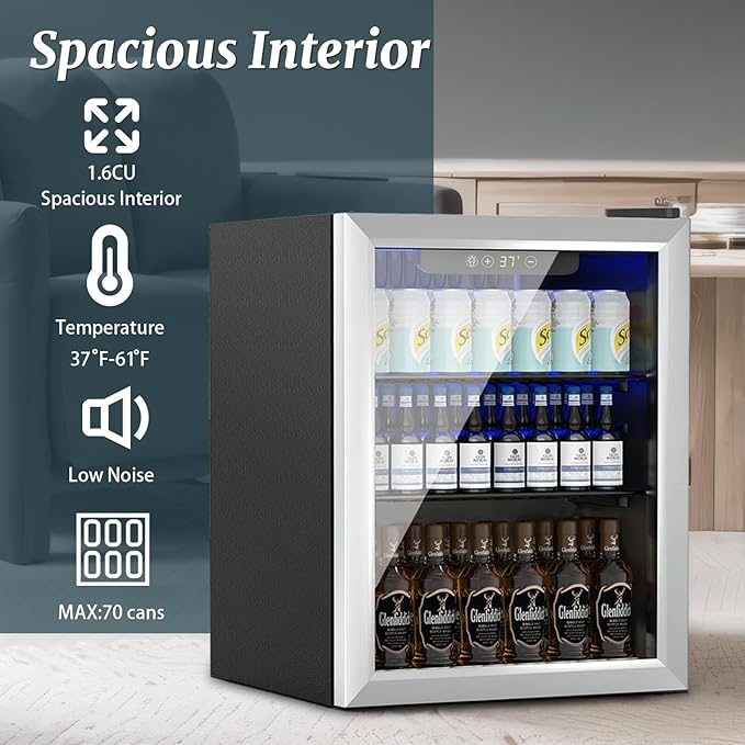70 Can Mini Fridge - Image 4