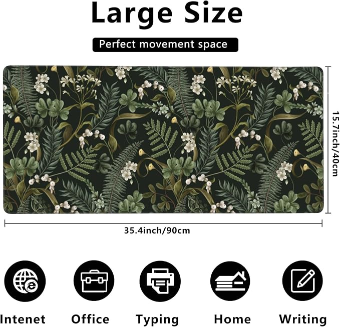 Desk Mat, XXL Extended Mouse Pad Mat - Image 3