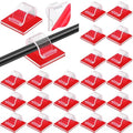 Namalu 60 Pieces Mini Cable Clips Hooks Christmas Light Clips Self Adhesive by Namalu