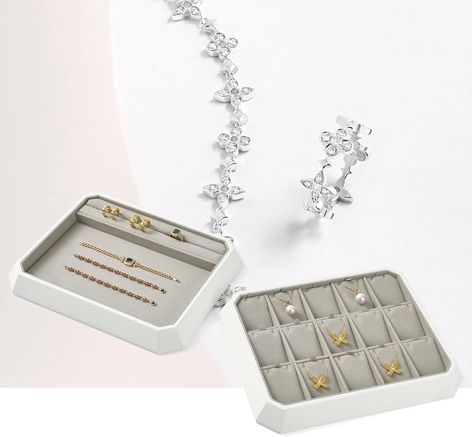 PU Leather Jewelry Organizer Tray - Image 3