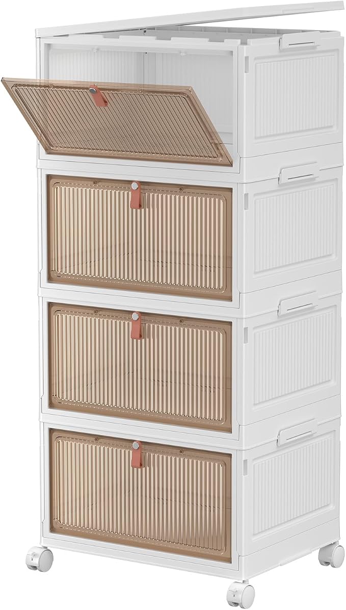 4 Tier Stackable Storage Bins by CTSNSLH