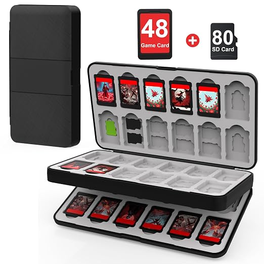 iPLYGAM Switch Game Case for Nintendo Switch 2/Switch/OLED/Lite by Unknown