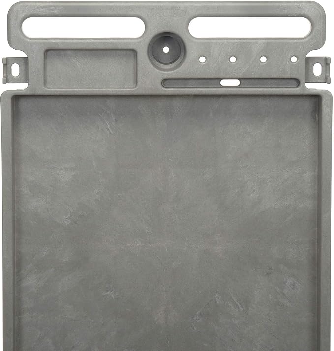 Global Industrial Plastic 2 Tray Shelf Service & Utility Cart, 44” x 25-1/2” - Image 3