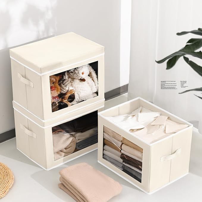 Large Storage Bins with Lids - Image 3