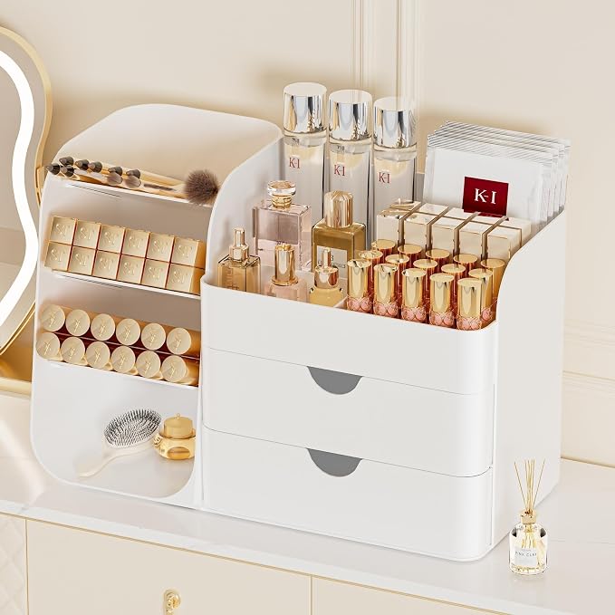 Makeup Organizer with Brush Holder - Image 2