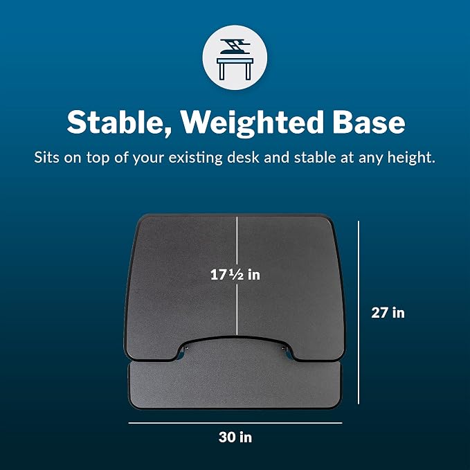 Vari - VariDesk Essential 30 - Two-Tier Standing Desk Converter - Image 4